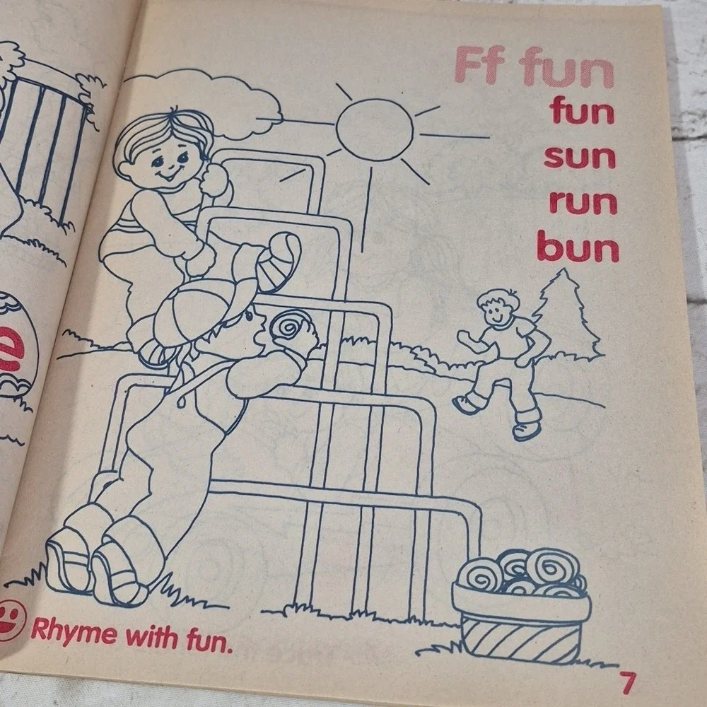 Vintage Landolls Preschool Workbooks Lot Of 3 Math Shapes Reading- Unused